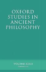 Oxford Studies in Ancient Philosophy XXXII