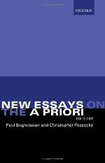 New Essays on the a Priori