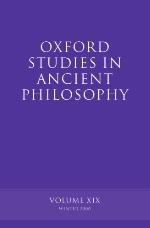 Oxford Studies in Ancient Philosophy