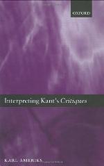 Interpreting Kant's Critiques