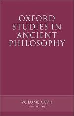Oxford Studies in Ancient Philosophy