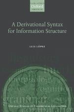 A Derivational Syntax for Information Structure