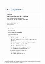 EU Competition Law and Economics
