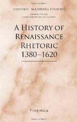 A History of Renaissance Rhetoric, 1380-1620