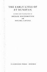 Early Lives of St Dunstan