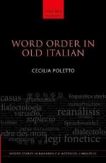 Word Order in Old Italian