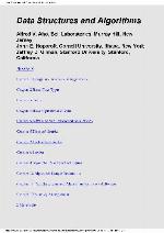 Data Structures and Algorithms