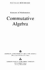 Commutative Algebra