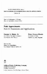 Pade Approximants