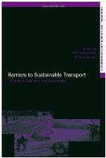 Barriers to Sustainable Transport