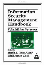 Information Security Management Handbook, Volume 2