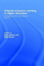 Towards Inclusive Learning in Higher Education