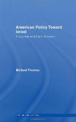 American Policy Toward Israel