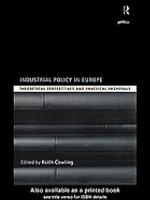 Industrial Policy in Europe