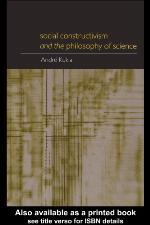 Social Constructivism and the Philosophy of Science