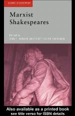 Marxist Shakespeares