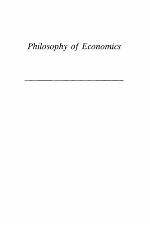 The Philosophy of Economics