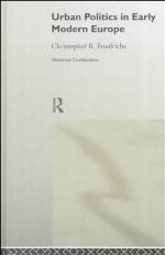 Urban politics in early modern Europe