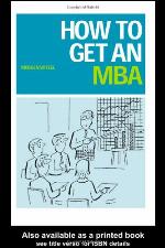 How to Get an MBA