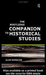 The Routledge companion to historical studies