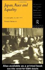 Japan, Race and Equality