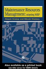 Maintenance Resource Management