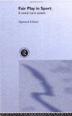 Fair play in sport : a moral norm system