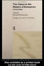 The Canon in the History of Economics