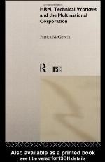 Hrm, Technical Workers and the Multinational Corporation