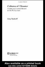 Cultures of disaster : society and natural hazards in the Philippines