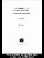 The World of Consumption