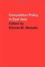 Competition Policy in the East Asia Pacific Region