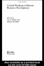 Critical thinking in human resource development