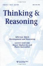 Thinking &amp; Reasoning
