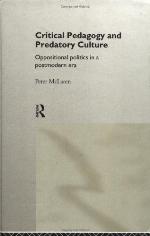 Critical Pedagogy and Predatory Culture