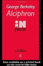 George Berkeley Alciphron in Focus