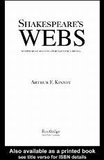 Shakespeare's Webs Networks of Meaning in Renaissance Drama