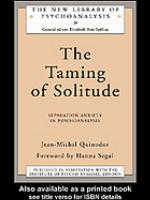 The Taming of Solitude
