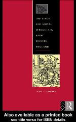 The Stage and Social Struggle in Early Modern England