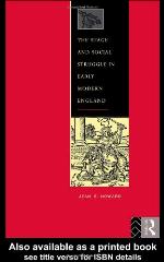 The Stage and Social Struggle in Early Modern England