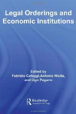 Legal Orderings and Economic Institutions