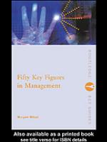 Fifty Key Figures in Management
