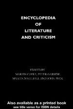 Encyclopedia of Literature and Criticism