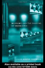 Museums and the Shaping of Knowledge