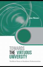 Towards the Virtuous University