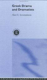 Greek Drama and Dramatists