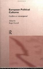 European Political Cultures