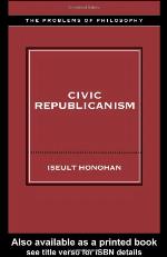 Civic Republicanism