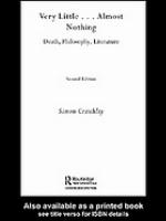 Very Little ... Almost Nothing