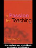 A Passion for Teaching